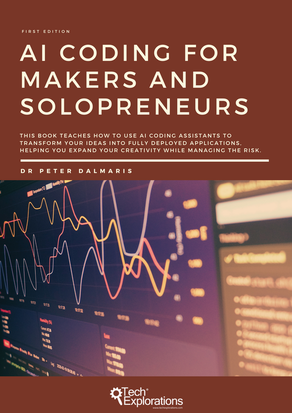 Cover of AI Coding for Makers and Solopreneurs — book edition